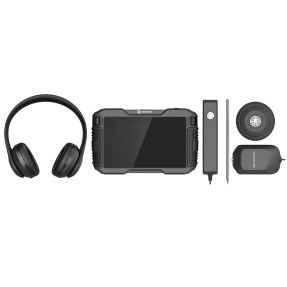 Détecteur de fuite d'eau acoustique HIKMICRO AD21P avec capteurs et casque