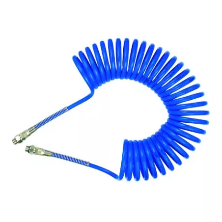 Tuyau spirale 4 m - 8 bar - Ø tube 5x8 mm - Ø filetage R1/4"M