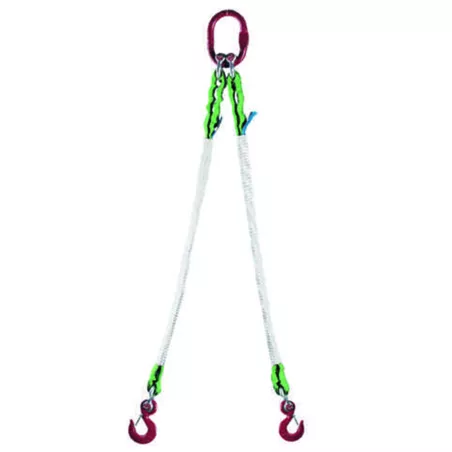 Élingue 2 brins 2 tonnes