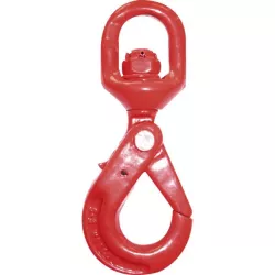 Crochet de levage tournant - Ø chaine : 8 mm - CMU 2 T