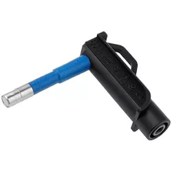 Adaptateur magnétique coudé 4mm