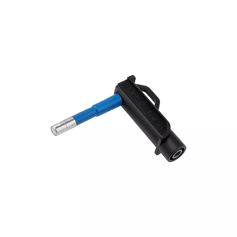 Adaptateur magnétique coudé 4mm