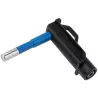 Adaptateur magnétique coudé 4mm