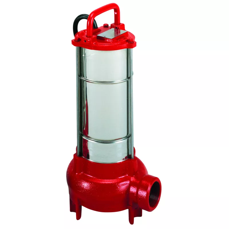Pompe submersible eau chargée - 12 m3/h - sur batterie Pompe submersible eau chargée - 12 m3/h - sur batterie
