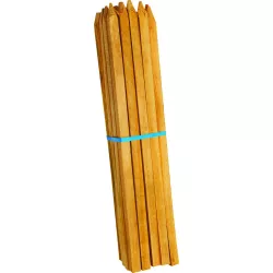 Piquet en bois - lot de 25