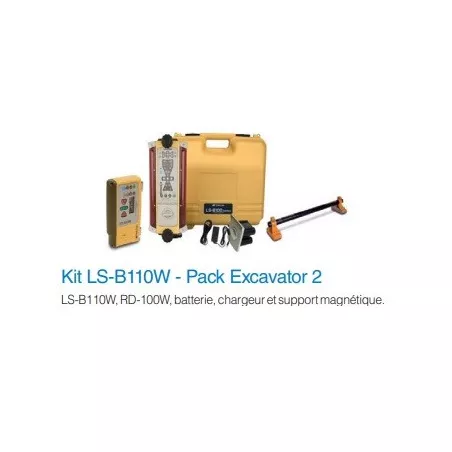 Pack cellule guidage engin excavator 2 Topcon