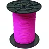 Cordeau tressé rose fluo 200 m - 1.5 mm