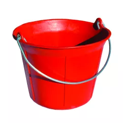 Seau de maçon plastique à œillets - 11L