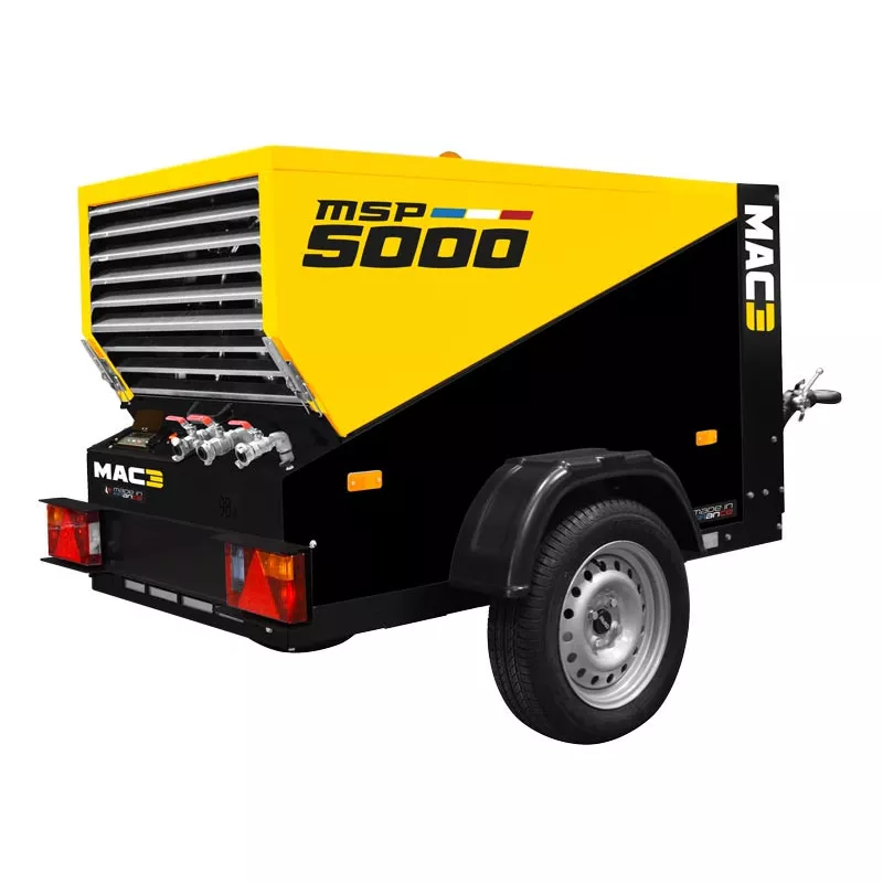 Compresseur tracté 5000 L/min