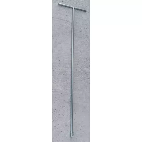 Clé de manœuvre fixe à manche plein