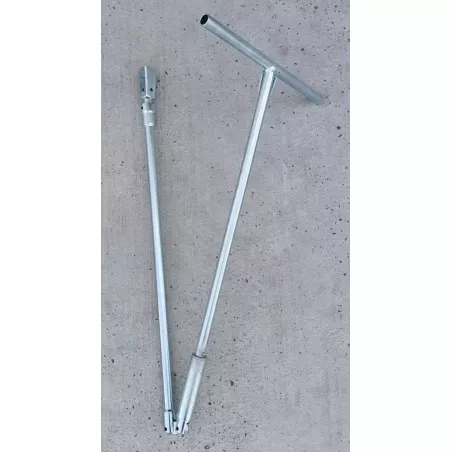 Clé de manœuvre pliable qualité supérieure à cardan