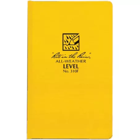 Carnet de terrain hydrofuge