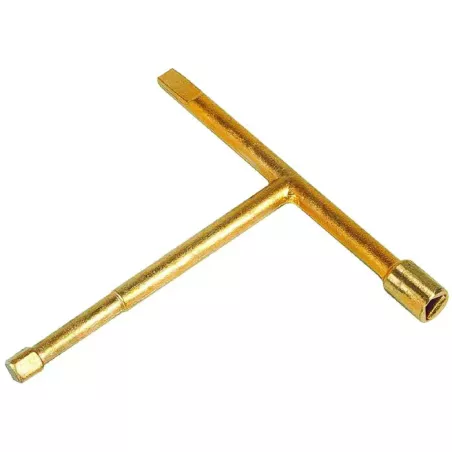 Clé de réarmement robinet coup de poing