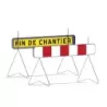 Panneau de signalisation temporaire K2