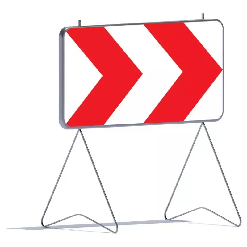 Panneau de signalisation temporaire K8