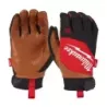 Gants cuir hybrides