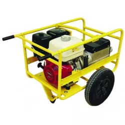 Groupe électrogène Plutonelec 6 kVA démarrage manuel - kit brouette