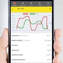 Thermo-hygromètre connecté BC21WP