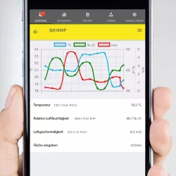 Anémomètre à hélice connecté BA16WP