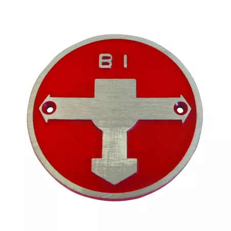 Repère de borne incendie "BI"