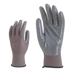 Gants trempés PVC Gris