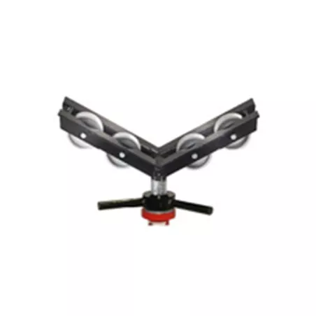 Kit de 4 roues en acier pour tête en V de servante Géante à 5 pieds