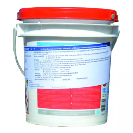 Pastille de javel 7 g - seau de 10 kg