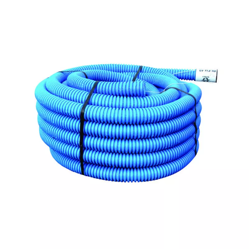 Gaine TPC bleu Ø 63 mm couronne 25 m