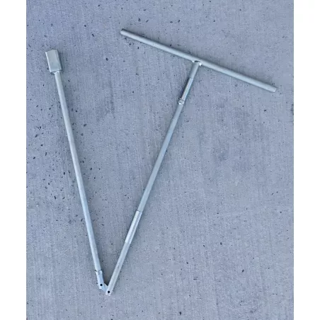 Clé de manœuvre pilable