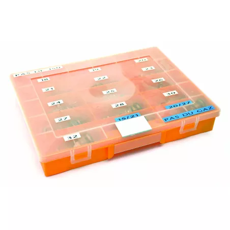 Boîte assortiment têtes robinet