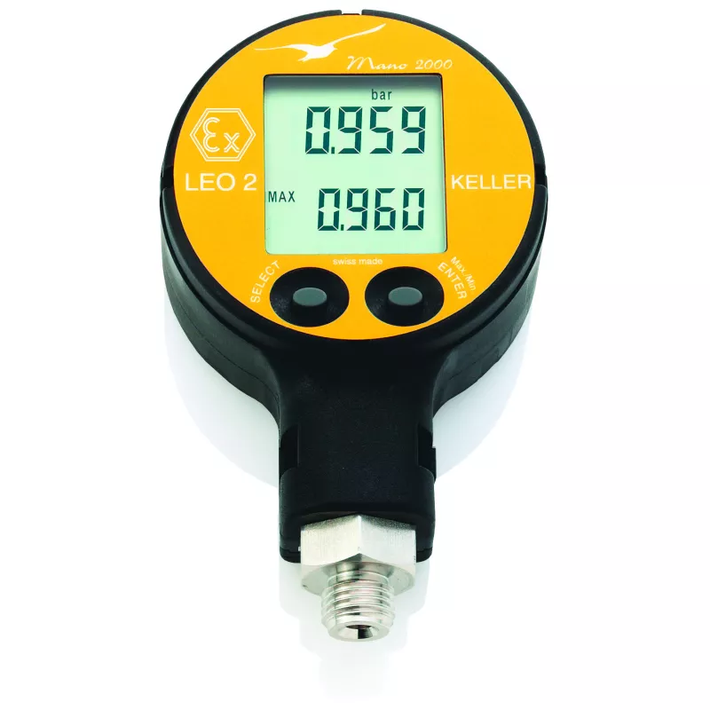 Manomètre à sécurité intrinsèque LEO2 ATEX-1/3 bar - avec certificat Manomètre à sécurité intrinsèque LEO2 ATEX-1/3 bar - avec certificat