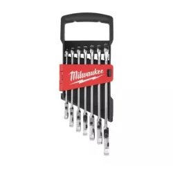 Jeu de clé mixte tête flexible Milwaukee