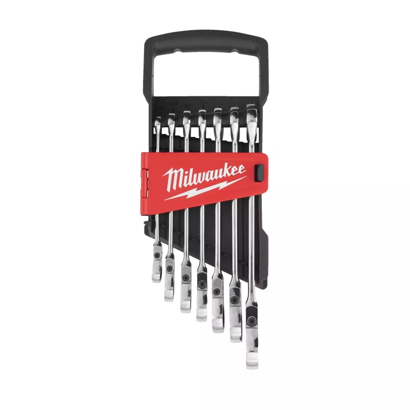 Jeu de clé mixte tête flexible Milwaukee