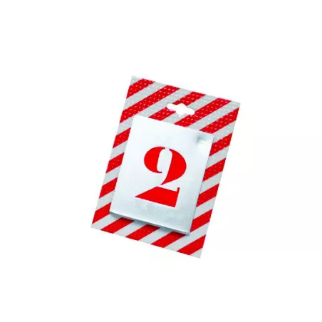Pochoirs de chiffre 50 mm