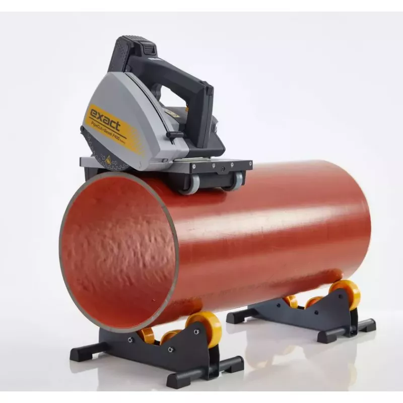 Coupe-tube orbital chanfreineur plastique sur batterie