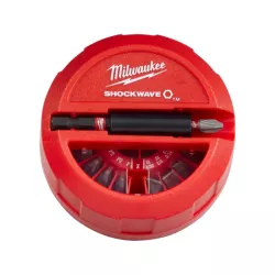 Coffret PUCK 15 embouts Shockwave Milwaukee