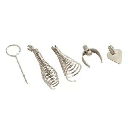 Kit 5 têtes medium pour câbles 10, 13, 16 mm