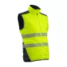 Gilet froid haute visibilié Jaune / Marine