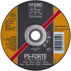 Disque à ébarber acier et fonte PSF Ø125