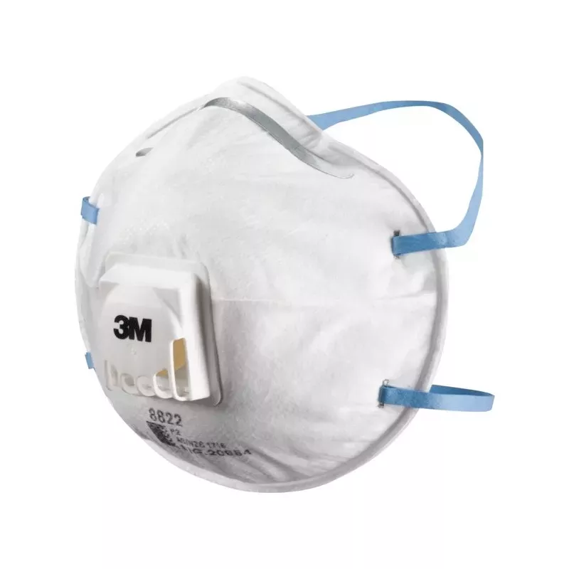 Masque antipoussière coque avec soupape 3M