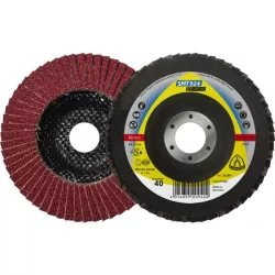 Disque à lamelles acier et inox grain 40