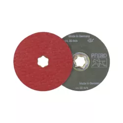 Disque fibre Combiclick pour meuleuse 125mm grain 36 zircon