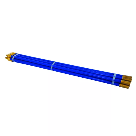 Canne de débouchage bleue Ø 22 mm longueur 1 m