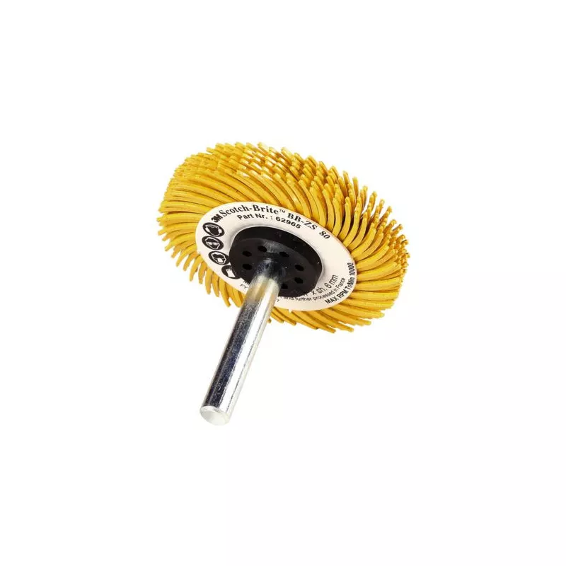 Brosse bristle jaune 80 grains