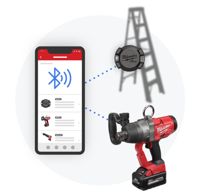 Système Bluetooth Milwaukee One-KEY vols d'outils