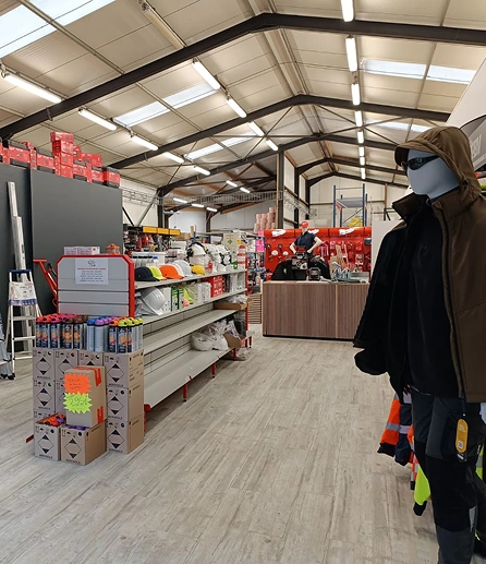 Rayon magasin FDS PRO Aleo Bretagne