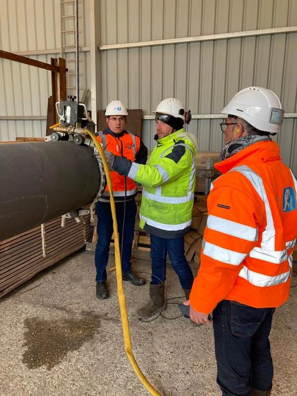 Démonstration serrage à chaîne