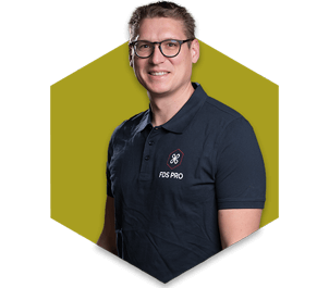 Portrait de Florian, spécialiste de l'outillage réseaux Gaz chez FDSPRO